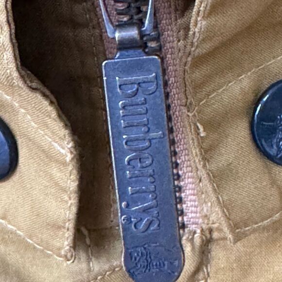 Vintage Burberrys Harrington Jacket in Mustard Yellow 54R Mens - Picture 9 of 9